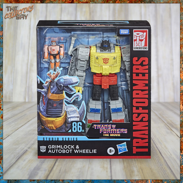Hasbro Transformers Studio Series 86 Grimlock & Wheelie (Leader Class)