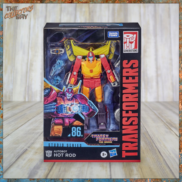 Hasbro Transformers Studio Series 86 Hot Rod (Voyager Class)
