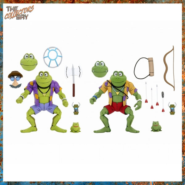 NECA Teenage Mutant Ninja Turtles Genghis & Rasputin Frog