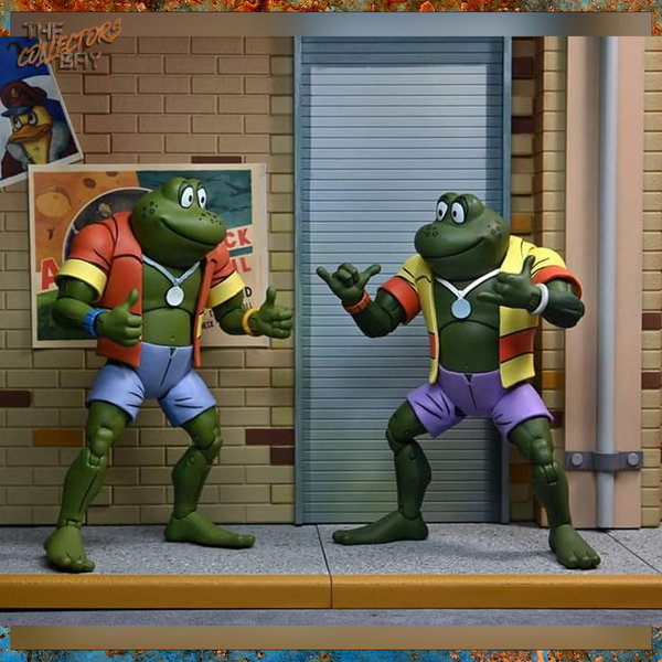 NECA Teenage Mutant Ninja Turtles Napoleon & Attila Frog