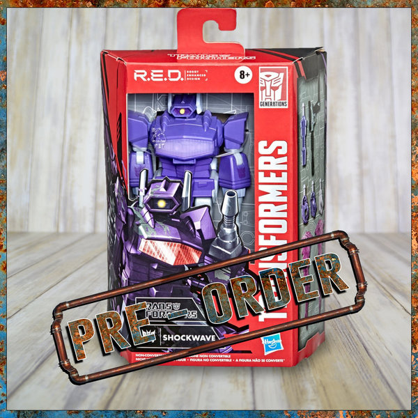 Hasbro Transformers R.E.D. Shockwave (G1)