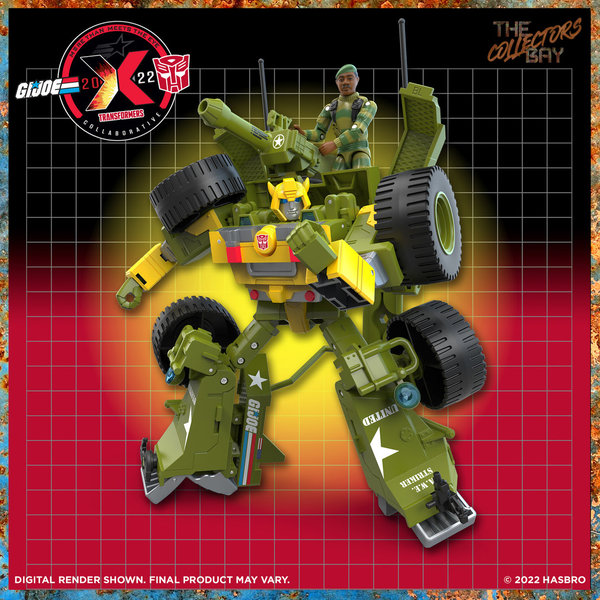 Hasbro Transformers x G.I. Joe Bumblebee A.W.E. Striker