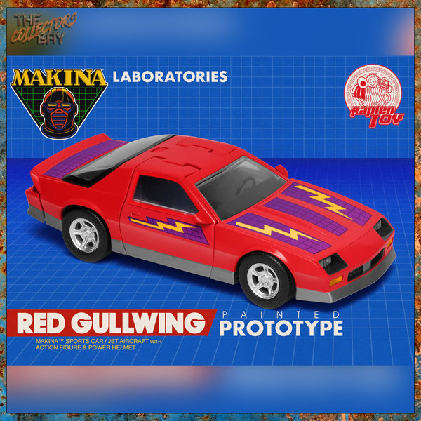 Ramen Toy Makina MR02 Red Gullwing