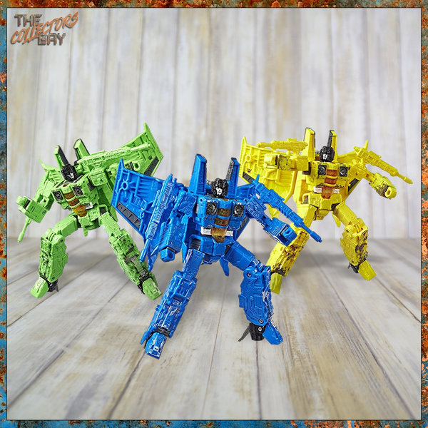 Hasbro Transformers WfC Siege Rainmakers 3-Pack (Voyager Class)