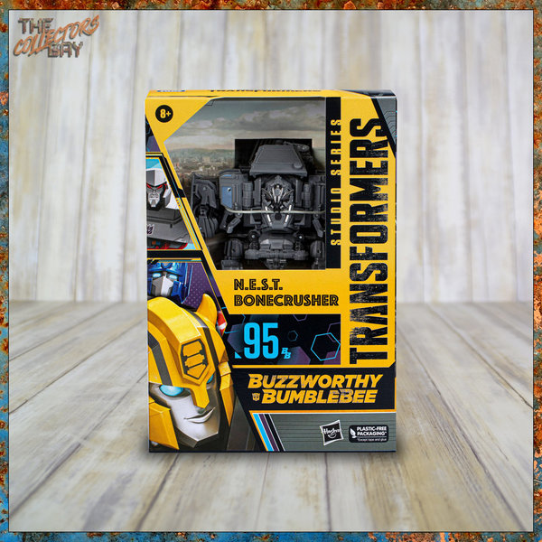 Hasbro Transformers Buzzworthy Bumblebee Studio Series 95 N.E.S.T. Bonecrusher (Voyager Class)
