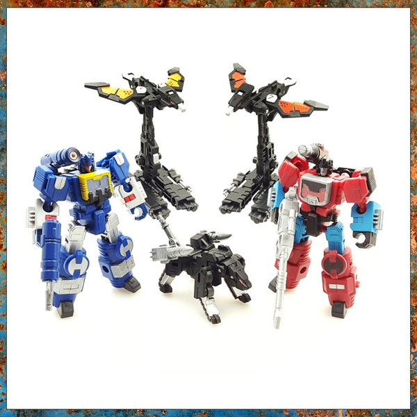 Iron Factory IF EX-03S Scouts & Sniper (Soundwave/Perceptor/Tapes)