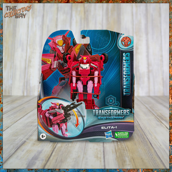 Hasbro Transformers Earthspark Elita-1 (Warrior Class) (UK-Import)