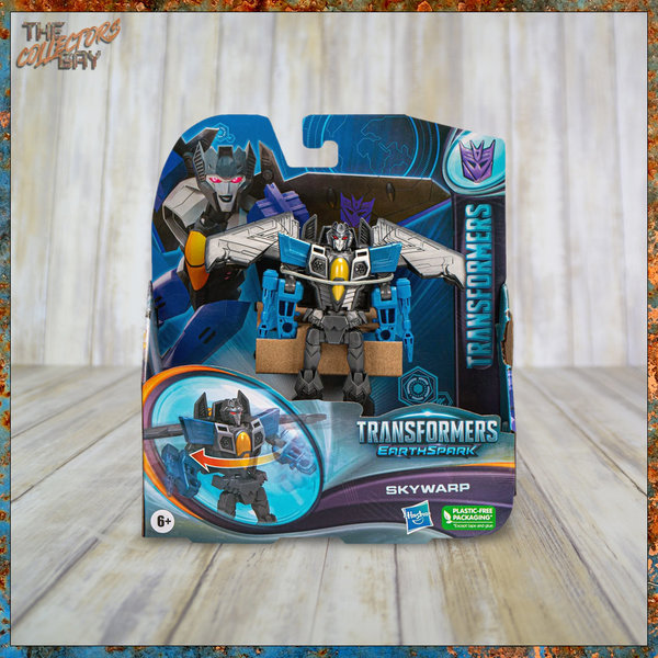 Hasbro Transformers Earthspark Skywarp (Warrior Class) (UK-Import)