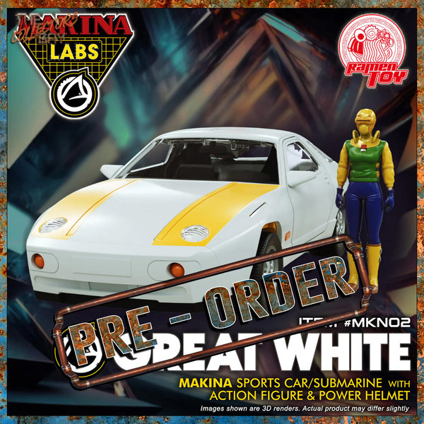 Ramen Toy Makina MKN02 Great White
