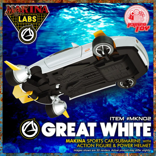 Ramen Toy Makina MR01 Great White