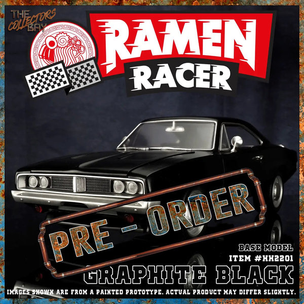 Ramen Toy Ramen Racer (Graphite Black)
