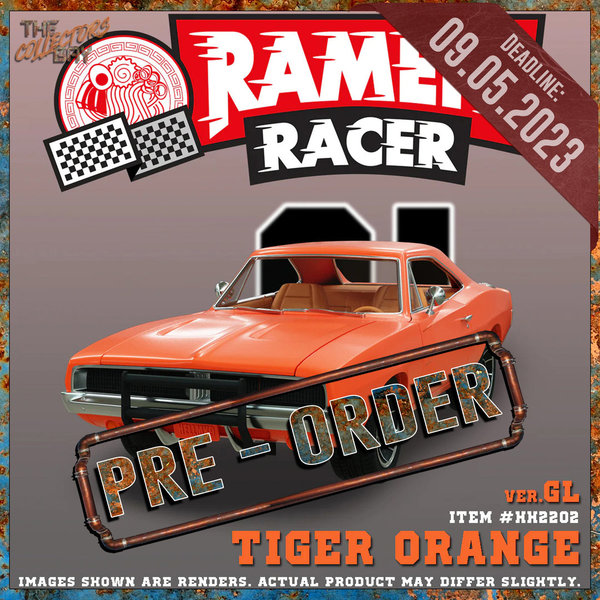 Ramen Toy Ramen Racer (Tiger Orange)