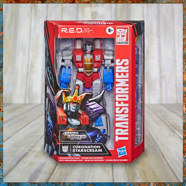 Hasbro Transformers R.E.D. Starscream (G1)
